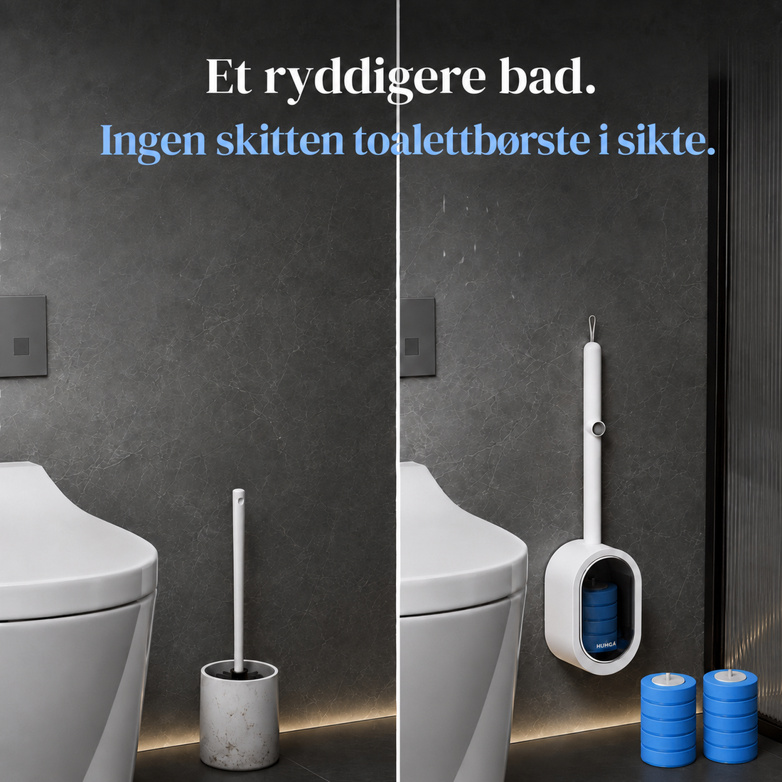 Du har nettopp vasket toalettet. Så hvorfor ser ikke badet rent ut?